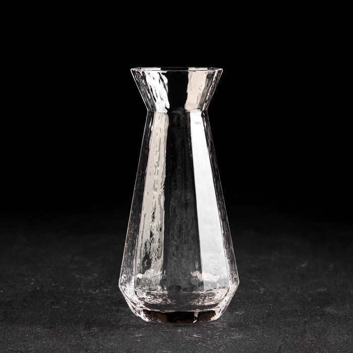 Набор питьевой из стекла «Иней», 5 предметов: графин 300 мл, стакан 70 мл, 4 шт - фото 3 - id-p199592941
