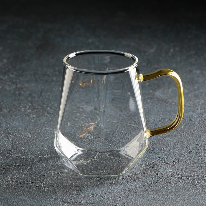Набор питьевой из стекла Magistro «Льдинка», 5 предметов: кувшин 1,6 л, 4 кружки 300 мл, цвет прозрачный - фото 5 - id-p199596816