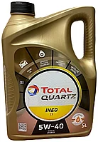 Моторное масло TOTAL QUARTZ INEO C3 5W40 5L