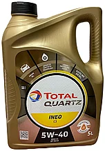 Моторное масло TOTAL QUARTZ INEO C3 5W40 5L