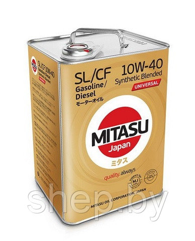 Моторное масло Mitasu Universal SL/CF 10W40 6L - фото 1 - id-p199609324