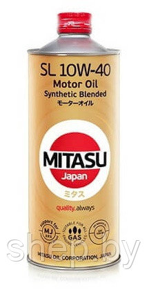 Моторное масло MITASU MOTOR OIL SL 10W-40 1L - фото 1 - id-p199609343