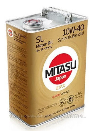 Моторное масло MITASU MOTOR OIL SL 10W-40 4L