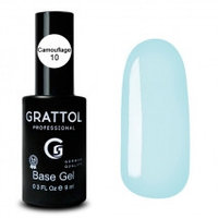 Grattol, КАМУФЛИРУЮЩАЯ БАЗА №10 ДЛЯ ГЕЛЬ-ЛАКА GRATTOL RUBBER BASE
