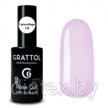 Grattol, КАМУФЛИРУЮЩАЯ БАЗА №14 ДЛЯ ГЕЛЬ-ЛАКА GRATTOL RUBBER BASE