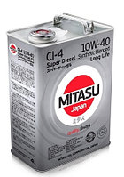 Моторное масло MITASU SUPER DIESEL CI-4 10W-40 4L