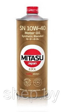 Моторное масло MITASU MOTOR OIL SN 10W-40 1L