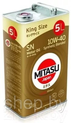 Моторное масло MITASU MOTOR OIL SN 10W-40 5L - фото 1 - id-p199609484