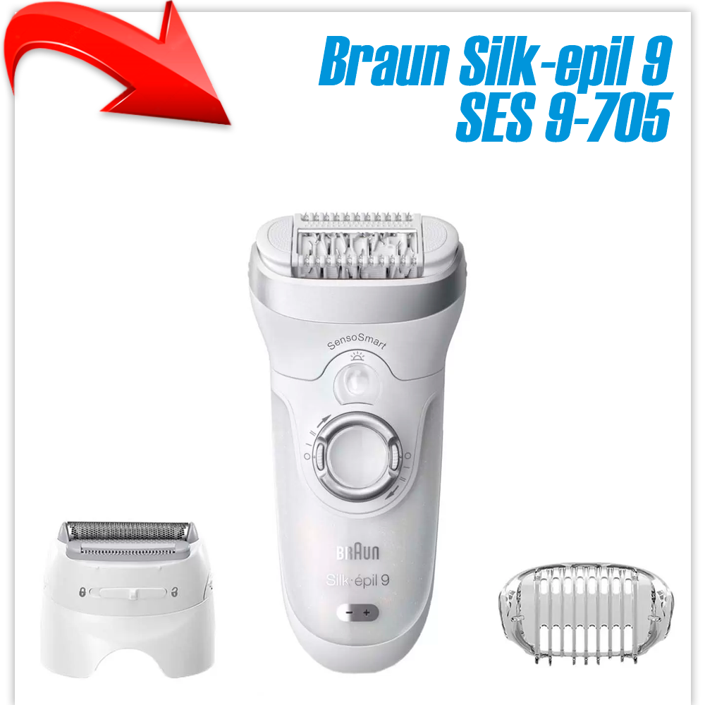 Эпилятор Braun Silk-epil 9 SES 9-705 - фото 1 - id-p199023317