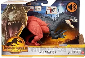 Фигурка Mattel Jurassic World Roar Strikers Megaraptor HGP79