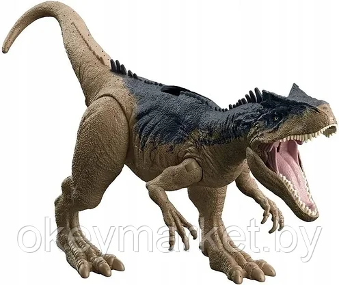 Фигурка Mattel Jurassic World, Рычащий динозавр Аллозавр HCL91, фото 2
