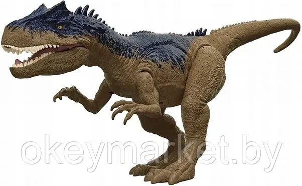 Фигурка Mattel Jurassic World, Рычащий динозавр Аллозавр HCL91, фото 2