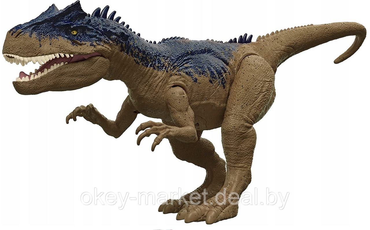 Фигурка Mattel Jurassic World, Рычащий динозавр Аллозавр HCL91 - фото 7 - id-p199611741