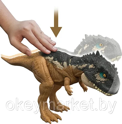 Фигурка Mattel Jurassic World Новые рычащие динозавры Скорпиовенатор HDX37, фото 3
