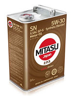 Моторное масло MITASU MOTOR OIL SN 5W-30 ILSAC GF-5 4L