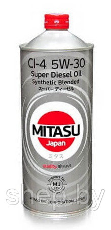 Моторное масло MITASU SUPER DIESEL CI-4 5W-30 1L