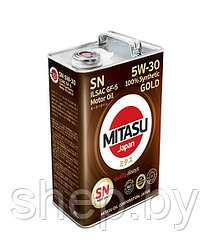 Моторное масло MITASU GOLD SN 5W-30 ILSAC GF-5 5L