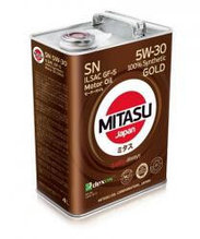 Моторное масло MITASU GOLD SN 5W-30 ILSAC GF-5 6L