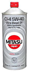 Моторное масло MITASU ULTRA DIESEL CI-4 5W-40  1L
