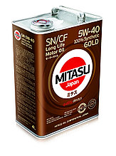 Моторное масло MITASU GOLD LL SN/CF 5W-40  4L
