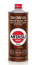 Моторное масло MITASU GOLD HYBRID SN 0W16  1L