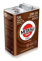 Моторное масло MITASU GOLD HYBRID SN 0W16 4L