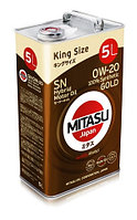 Моторное масло MITASU GOLD SN 0W-20 ILSAC GF-5  5L