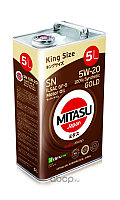 Моторное масло MITASU GOLD SN 5W-20 ILSAC GF-5 5L