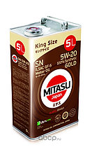 Моторное масло MITASU GOLD SN 5W-20 ILSAC GF-5   5L