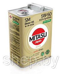 Моторное масло MITASU MOLY-TRiMER SM 5W-50  4L