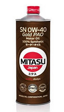 Моторное масло MITASU GOLD PAO SN 0W-40 1L