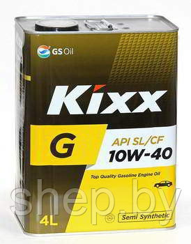 Моторное масло Kixx G 10W40 SL/CF 4L