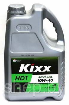 Моторное масло KIXX HD1 10W40 6L - фото 1 - id-p199614719