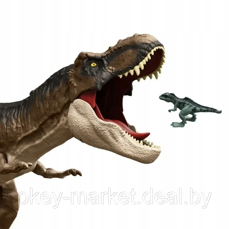 Фигурка Mattel Jurassic World Большой Тиранозавр Рекс HBK73 - фото 6 - id-p199616348