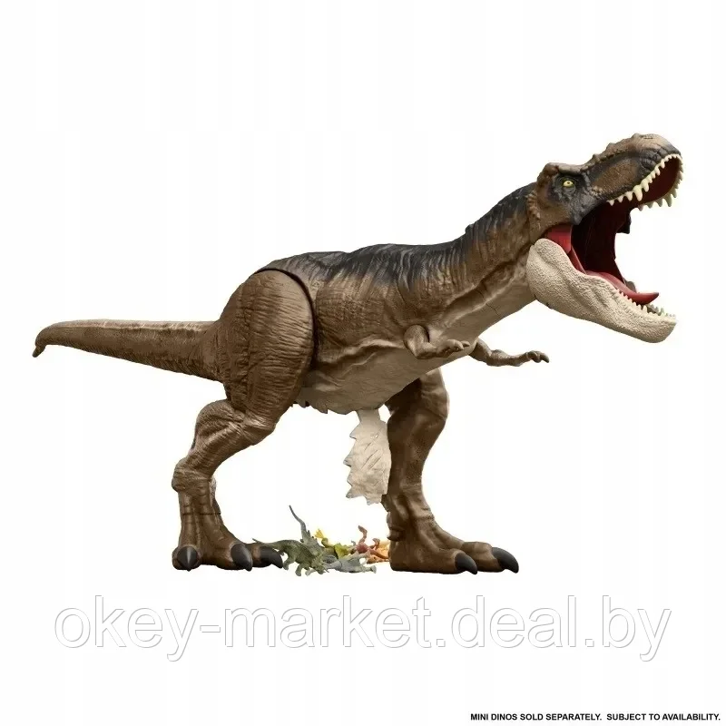 Фигурка Mattel Jurassic World Большой Тиранозавр Рекс HBK73 - фото 2 - id-p199616348