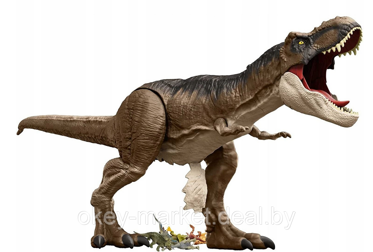 Фигурка Mattel Jurassic World Большой Тиранозавр Рекс HBK73 - фото 7 - id-p199616348