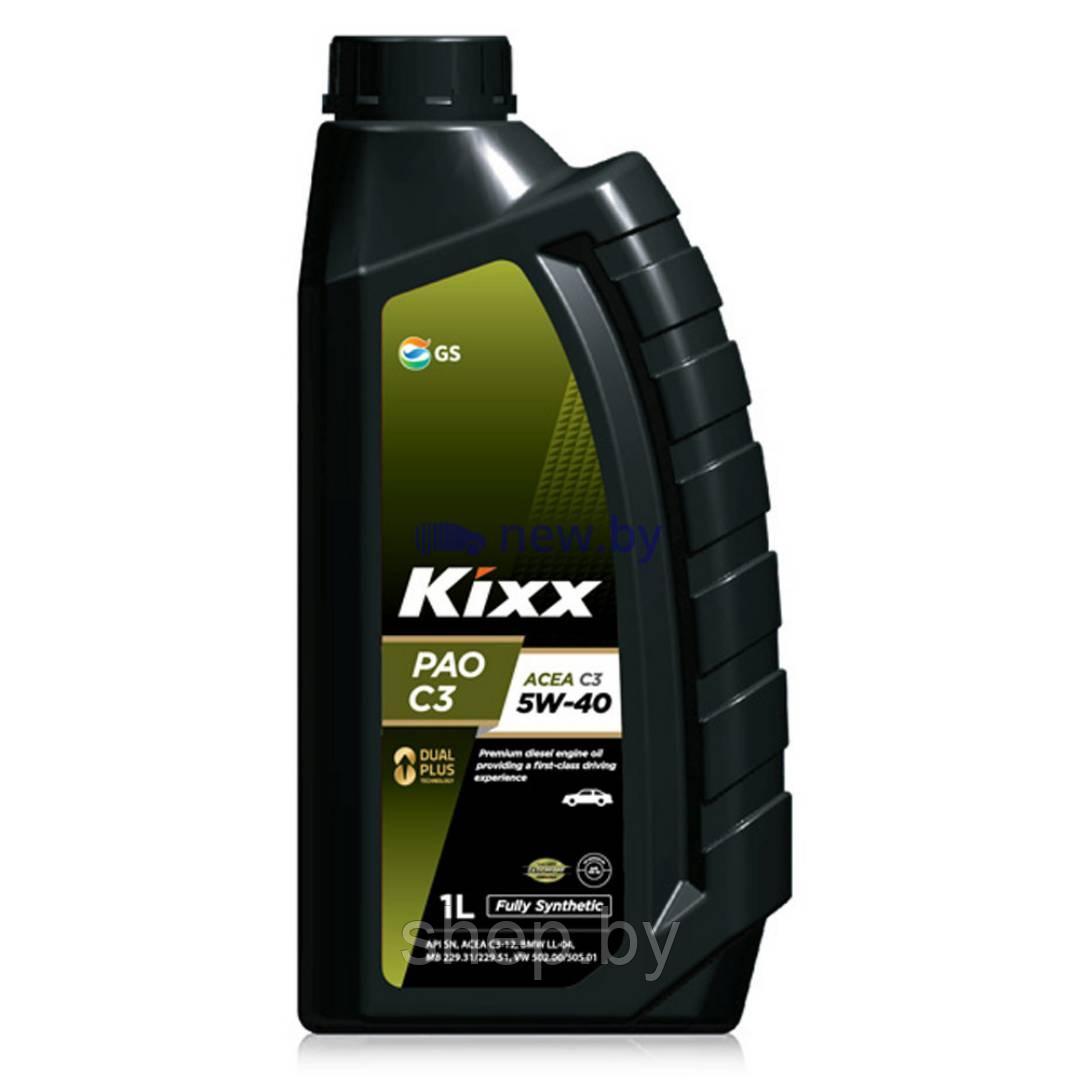 Моторное масло Kixx PAO C3 SN/CF 5W40 1L - фото 1 - id-p199616349