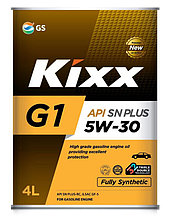 Моторное масло KIXX G1 SN PLUS 5W40 4L