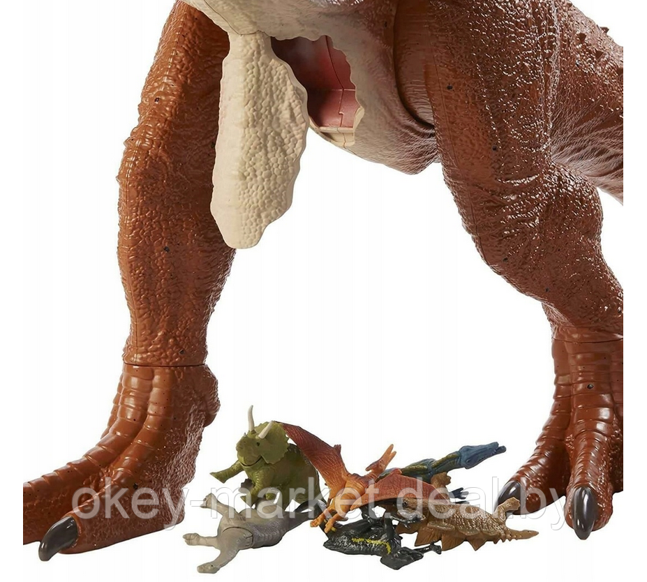 Фигурка динозавра Mattel Jurassic World Гигантский Карнотавр Торо, HBY86 - фото 6 - id-p181226102