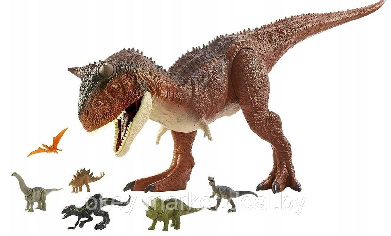 Фигурка динозавра Mattel Jurassic World Гигантский Карнотавр Торо, HBY86 - фото 4 - id-p181226102