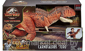 Фигурка динозавра Mattel Jurassic World Гигантский Карнотавр Торо, HBY86