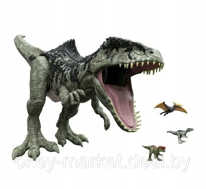 Фигурка Mattel Jurassic World Большой Gigantozaur GWD68 - фото 4 - id-p199616519