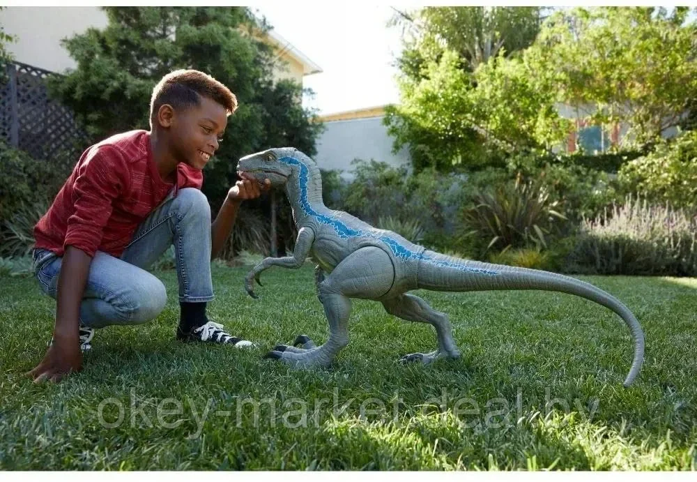 Фигурка Mattel Jurassic World Velociraptor GCT93 - фото 7 - id-p199616533