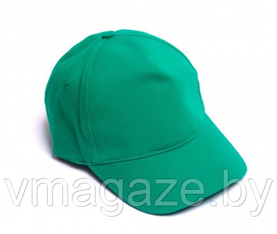 Кепи-бейсболка застёжка-металл(цвет зеленая) - фото 1 - id-p199618185