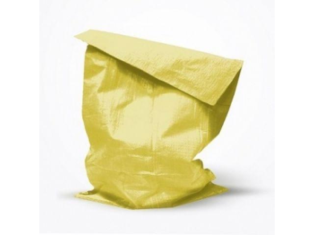 Мешок полипропилен. усиленный для мусора 70x110см (желтый) (LIHTAR) - фото 1 - id-p199619713