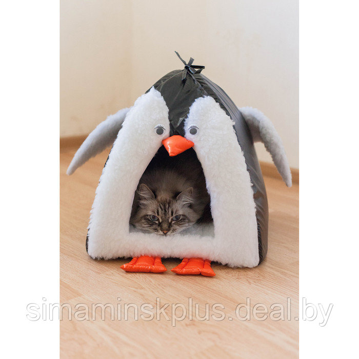 Домик для животных "Пингвин", 35 х 32 х 35 см - фото 7 - id-p199620950