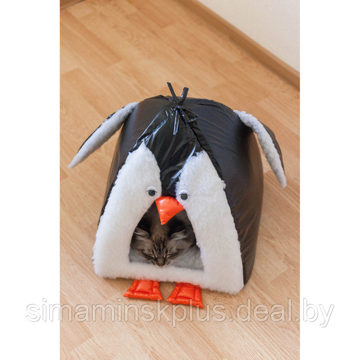 Домик для животных "Пингвин", 35 х 32 х 35 см - фото 8 - id-p199620950