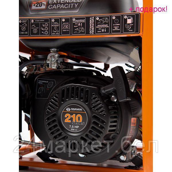 Бензиновый генератор Daewoo Power GDA 3500E - фото 7 - id-p199619869