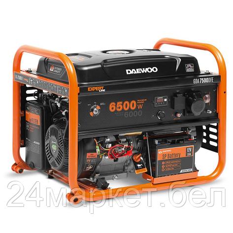 Бензиновый генератор Daewoo Power GDA 7500DFE, фото 2