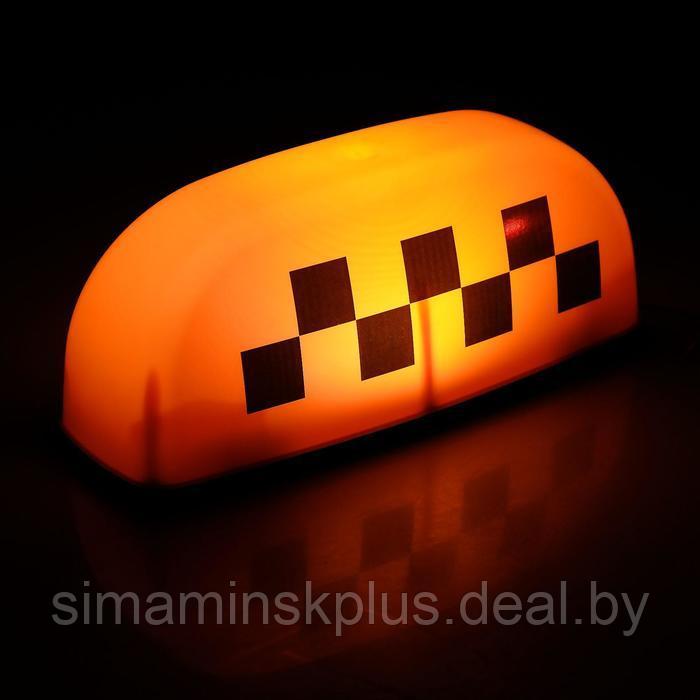 Знак "TAXI" магнитный, с подсветкой, 12 В, оранжевый - фото 4 - id-p199620050